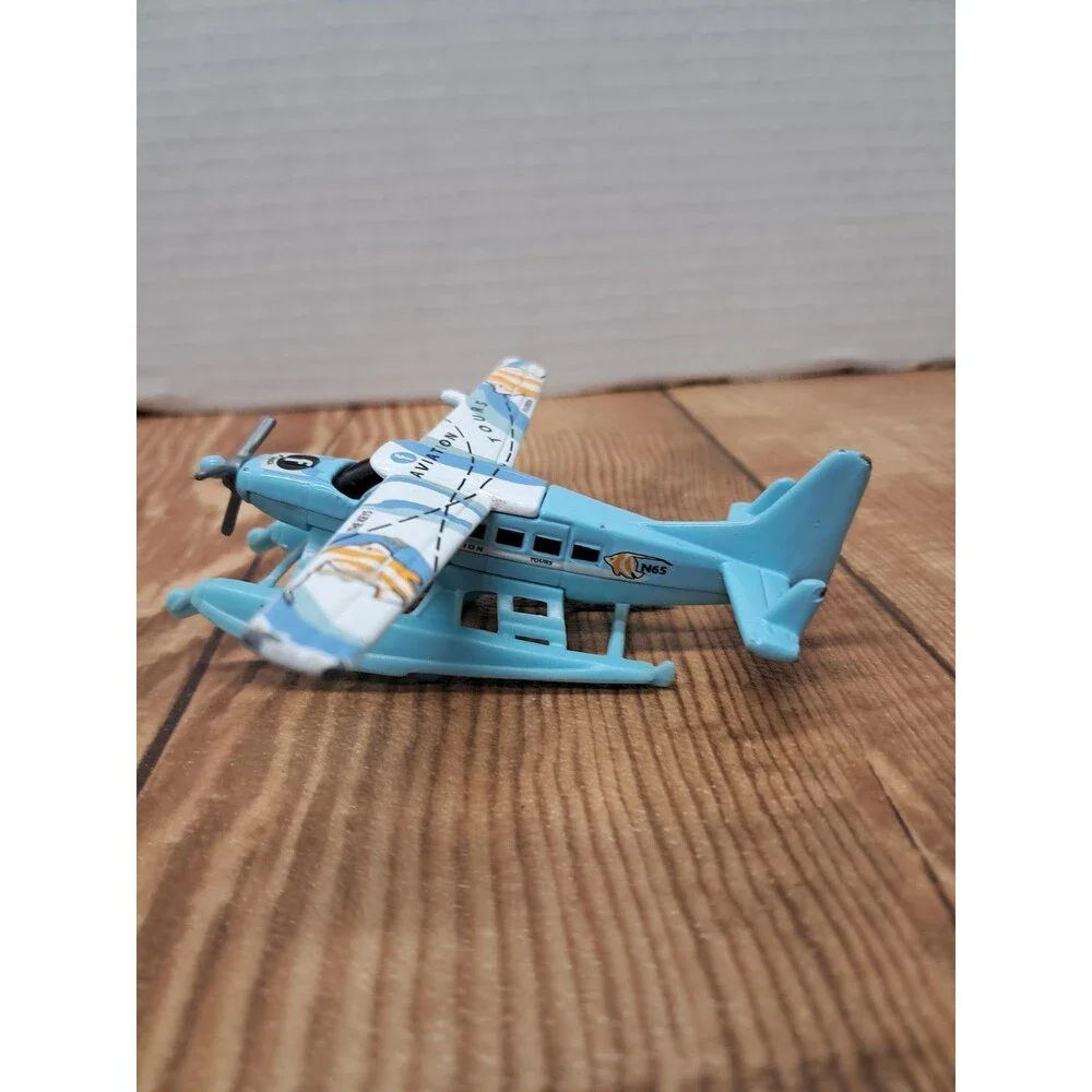 Matchbook Cessna Caravan Diecast Airplane Blue Aviation Tours Mattel 2005 C18